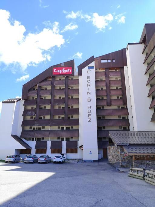 Huez Au Pied Des Pistes Avec Parking Entierement Renove 아파트 외부 사진